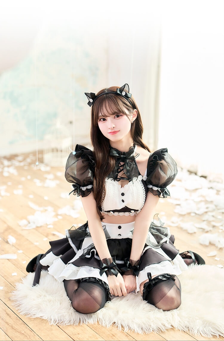 予約】【藤咲凪着用】チュールミーセパレートメイドキャット