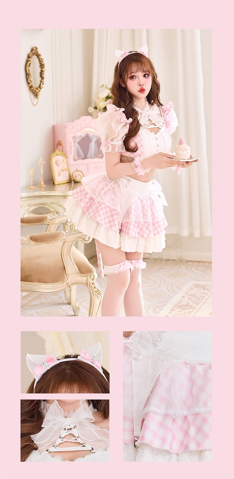 マリームーン チュールミーセパレートメイドキャット 予約】【藤咲凪着用】チュールミーセパレートメイドキャット