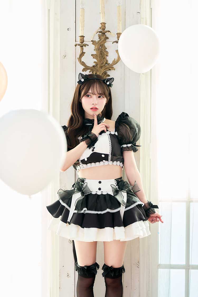 ハートフルールキャット12点セットMalymoon マリームーン CS25020 ホワイトは予約】【沖縄コレクション着用】【佐藤ノア着用】ハート