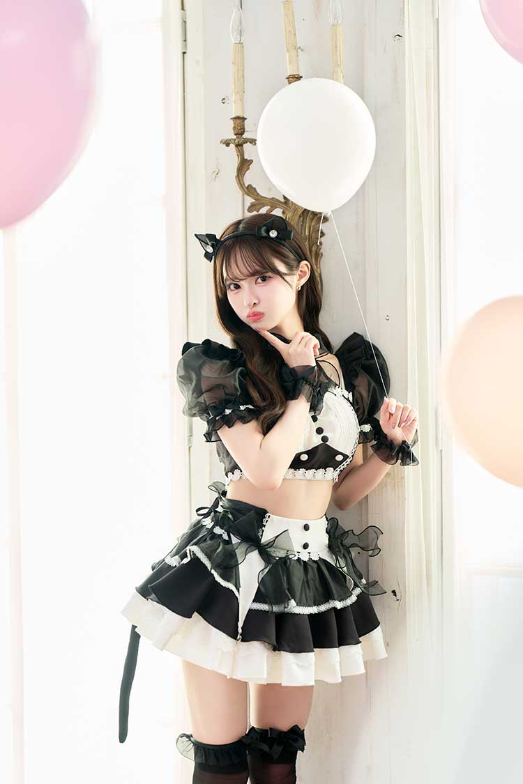 即日発送】【藤咲凪着用】チュールミーセパレートメイドキャット