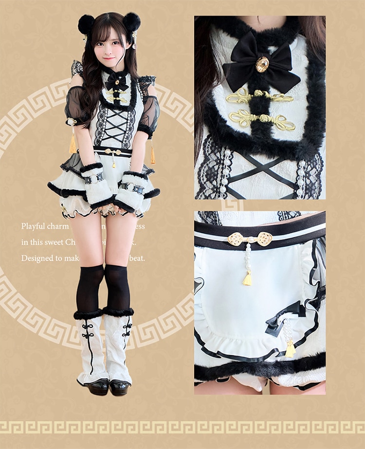 予約】【藤咲凪着用】プリュムパンダチャイナ《ハロウィン