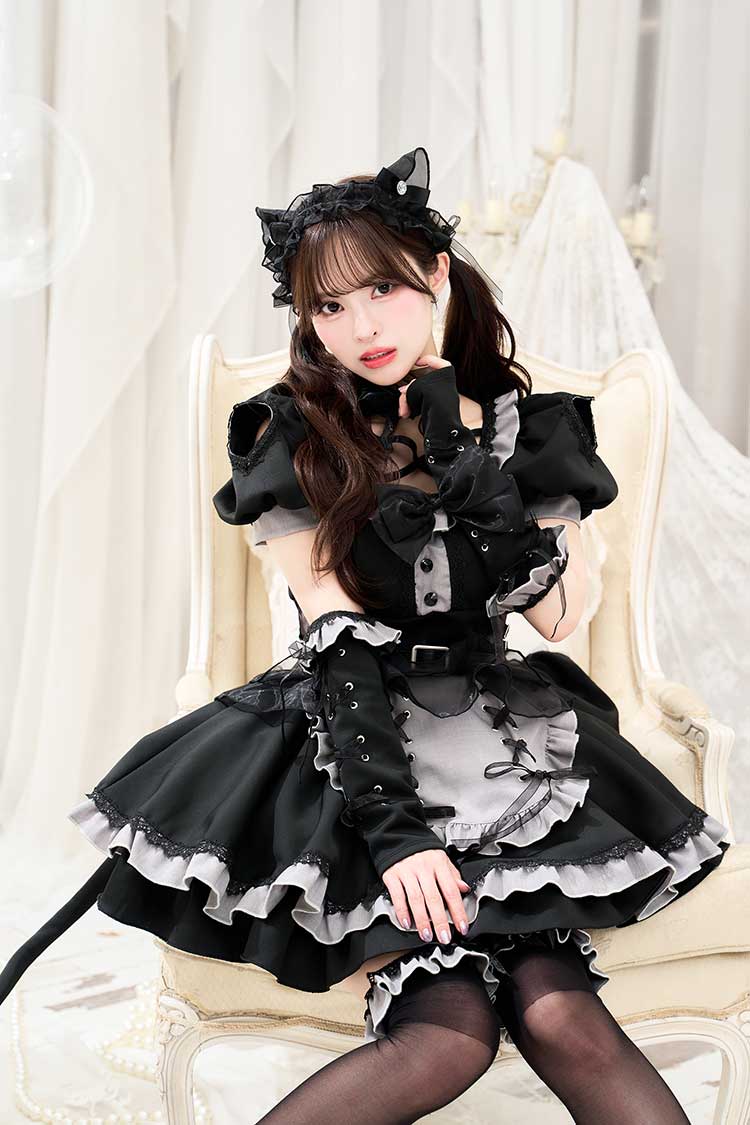 即日発送】【藤咲凪着用】ティンクヴェールキャットメイド《オリジナル