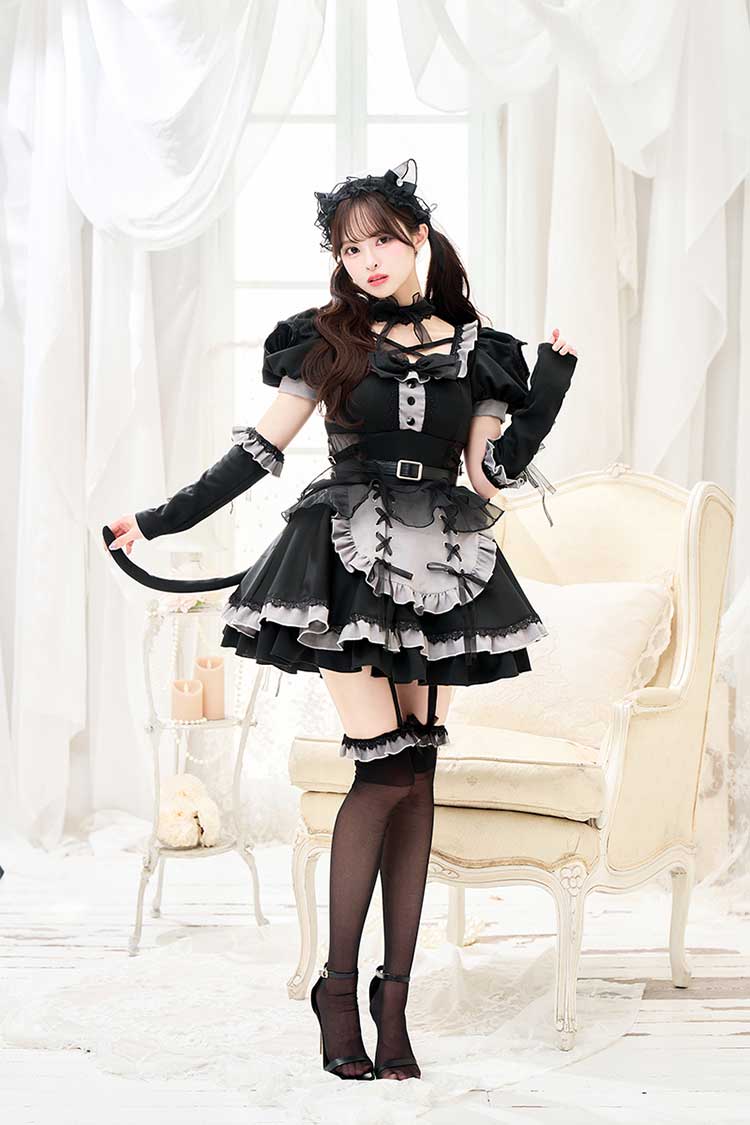 即日発送】【藤咲凪着用】ティンクヴェールキャットメイド《オリジナル