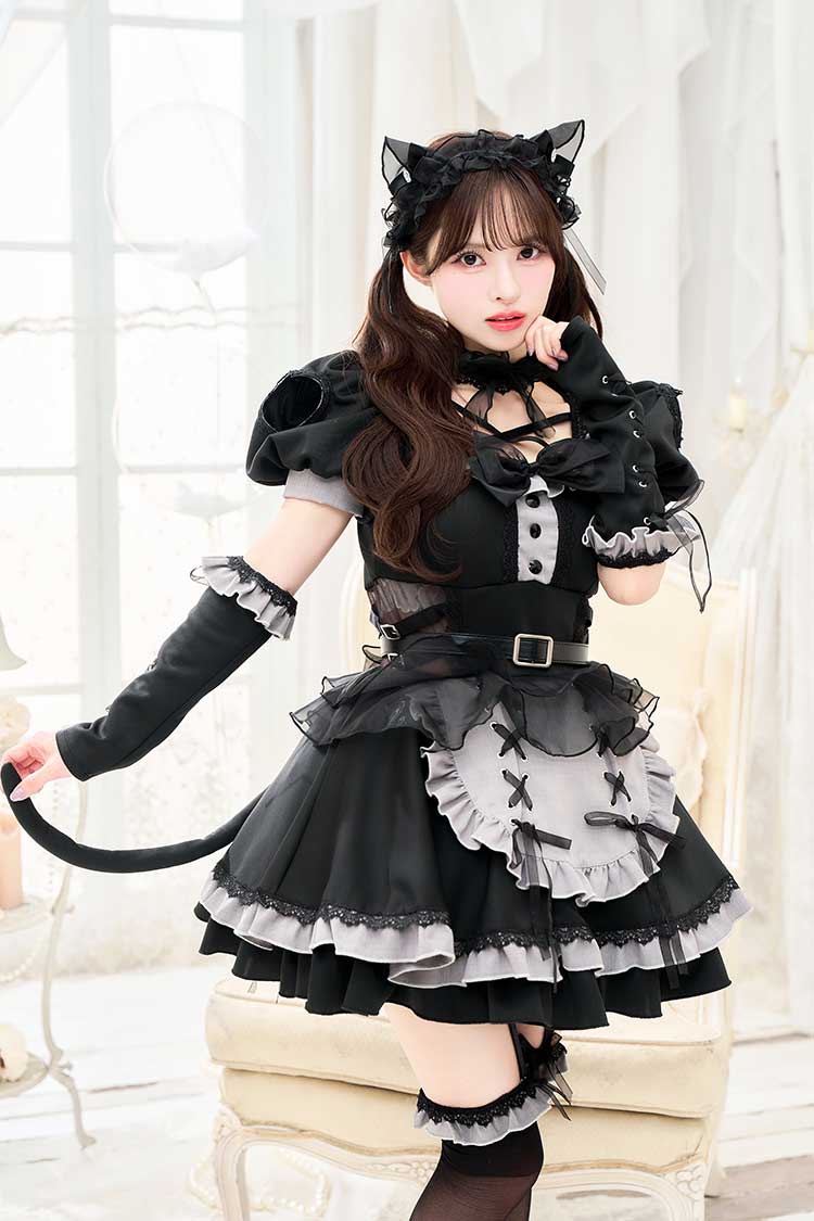 即日発送】【藤咲凪着用】ティンクヴェールキャットメイド《オリジナル