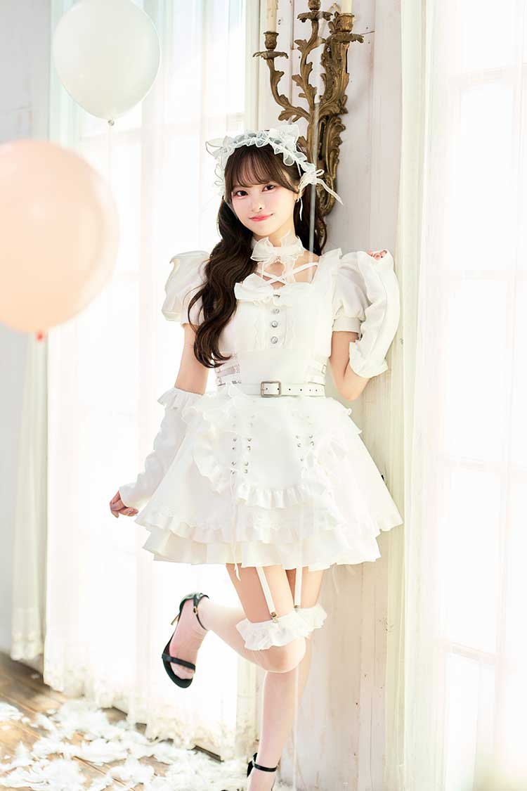 ブラックは予約】【藤咲凪着用】ティンクヴェールキャットメイド