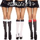 【ネコポス送料無料】2トーンカラー ニーハイストッキング コスプレ 小物【5748】【WT】|ストッキング(stockings)|コスプレ小物