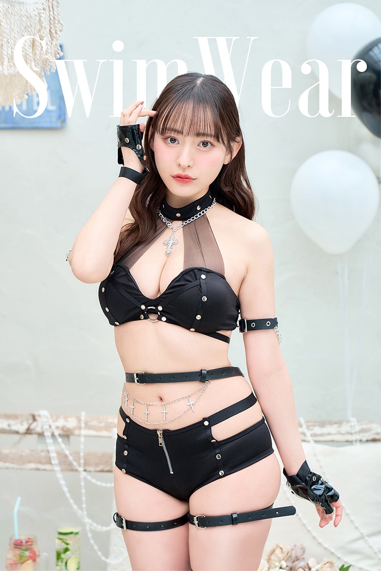 Malymoonロザリオブラックスナイプビキニ 即日発送】ロザリオブラックスナイプビキニ《レディース水着8点