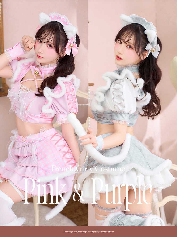 Malymoon　マリームーン　ラッピングリボンキャット 即日発送】ラッピングリボンキャット《ハロウィンコスプレ9点セット