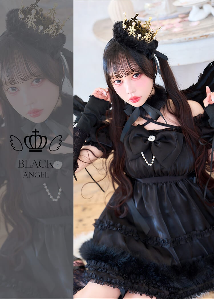 【予約-10月上旬頃より順次発送予定】【中村里砂着用】ホーリークラウンエンジェリックドレス 《ハロウィンコスプレ15点セット》【Malymoon/マリームーン】【CS25219】