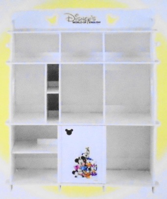 ブックシェルフ 棚の中古販売 ディズニー英語システムdwe ブックシェルフ 棚の中古販売 ディズニー英語システムdwe