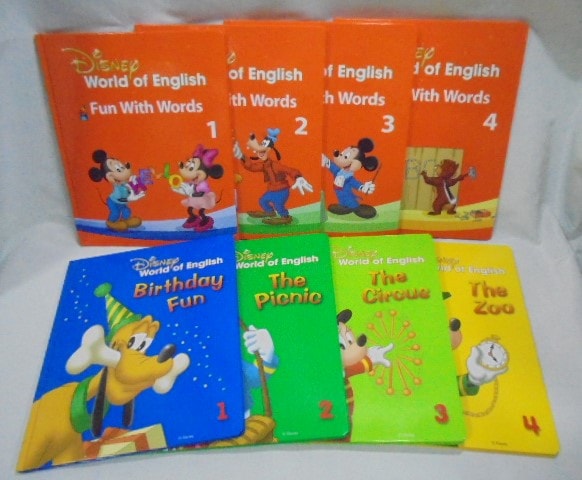 ワールドワイドキッズDVD1〜6 本8冊 ペアレンツガイド6冊 CD4枚 全