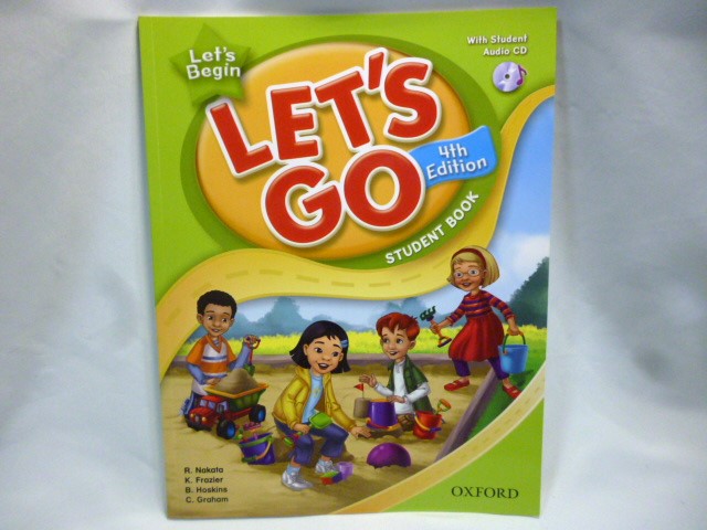 Let's Go 1〜4 CD-ROM付き Oxfordこども英語教材