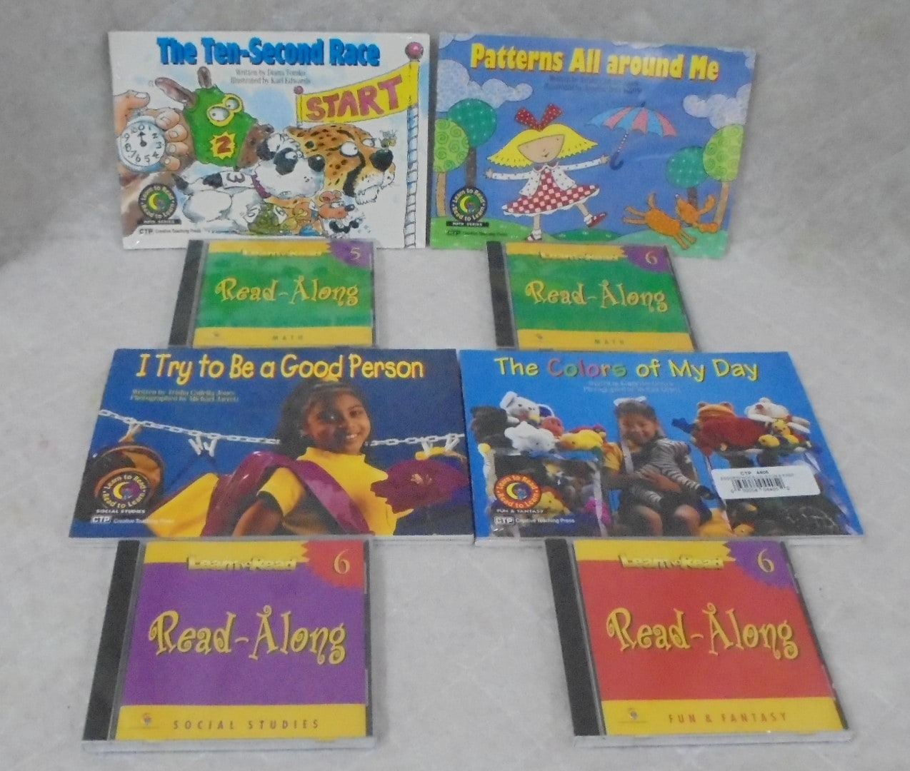 CTP レベル1 read along 絵本24冊とCD4枚セット CTP レベル1 read along 絵本24冊とCD4枚セット 英語絵本 CTP レベル