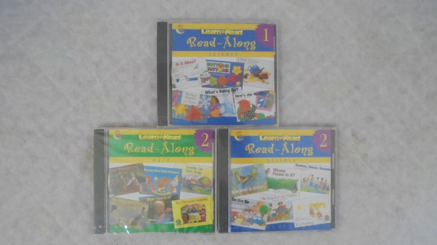 Learn to Read CTP レベル1 read along 絵本24冊とCD4枚セット 英語