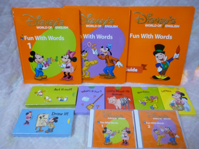 DWE Fun With Words CD 1-4セット【未開封】（g9820バラ売り（け