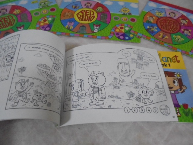動作保障あり＊g9929 (し) 旺文社 えいごであそぼ Happy Planet