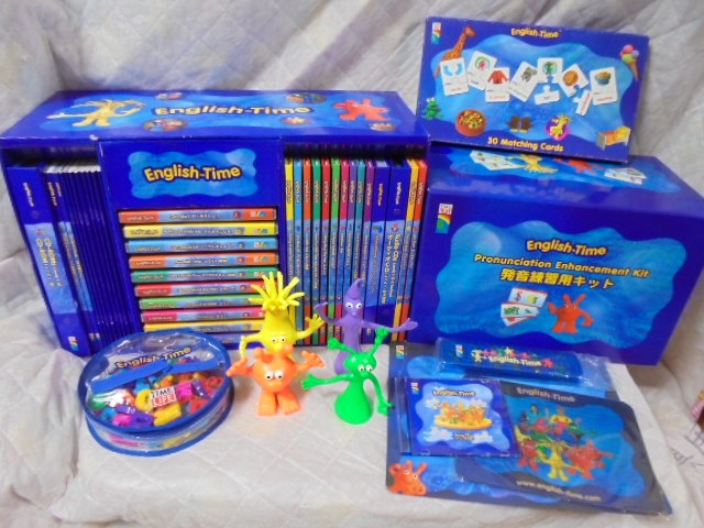 h2623 イングリッシュタイム English Time コアパック・発音練習キット  