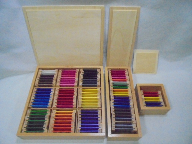 色板 第3の箱 モンテッソーリ 未使用 USED モンテッソーリ 色板
