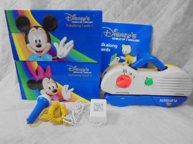 動作保証あり＊@h7628 DWEディズニー英語システム 両面タイプ