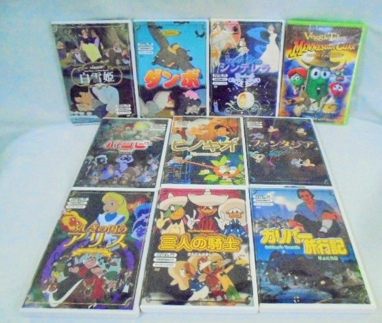 h0648(E3）シャフト株式会社 白雪姫/シンデレラ/バンビ/VeggieTales