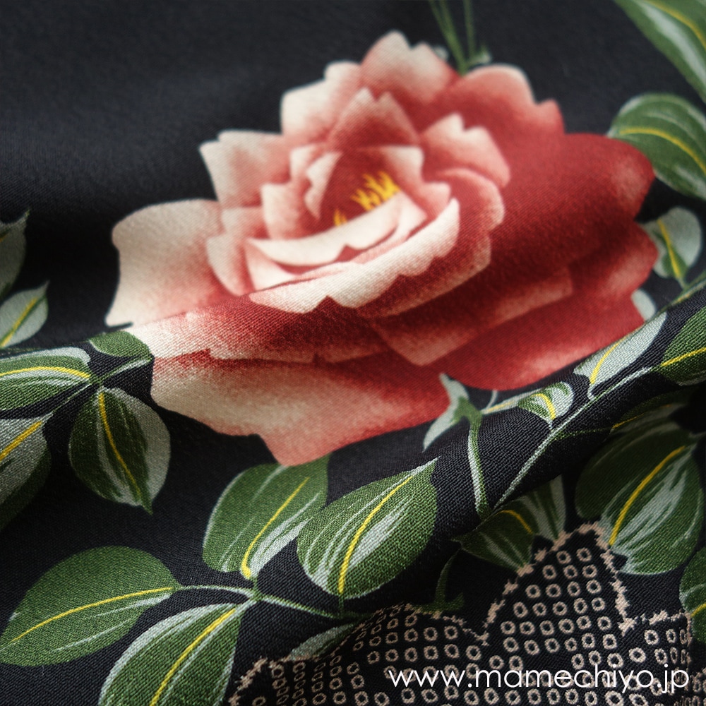 受注会終了しました】羽織 街に咲く薔薇