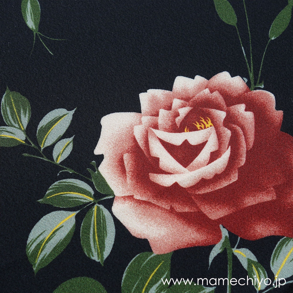 受注会終了しました】羽織 街に咲く薔薇