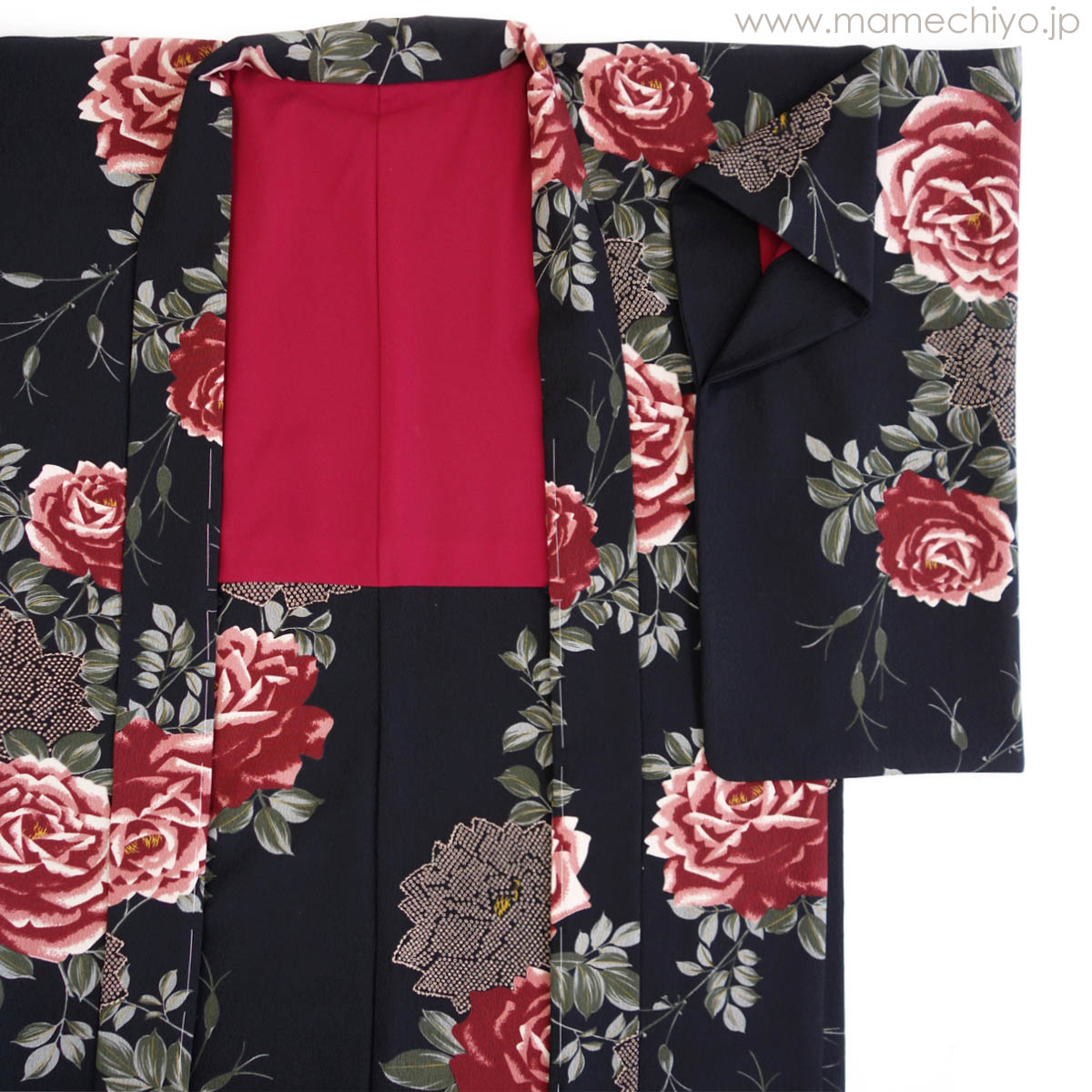 受注会終了しました】羽織 街に咲く薔薇