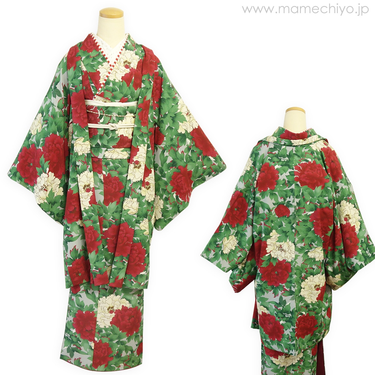 即納品】羽織 牡丹 Mサイズ