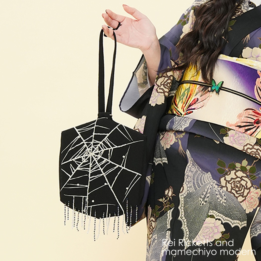 Rei Ricketts】蜘蛛の巣 バッグ