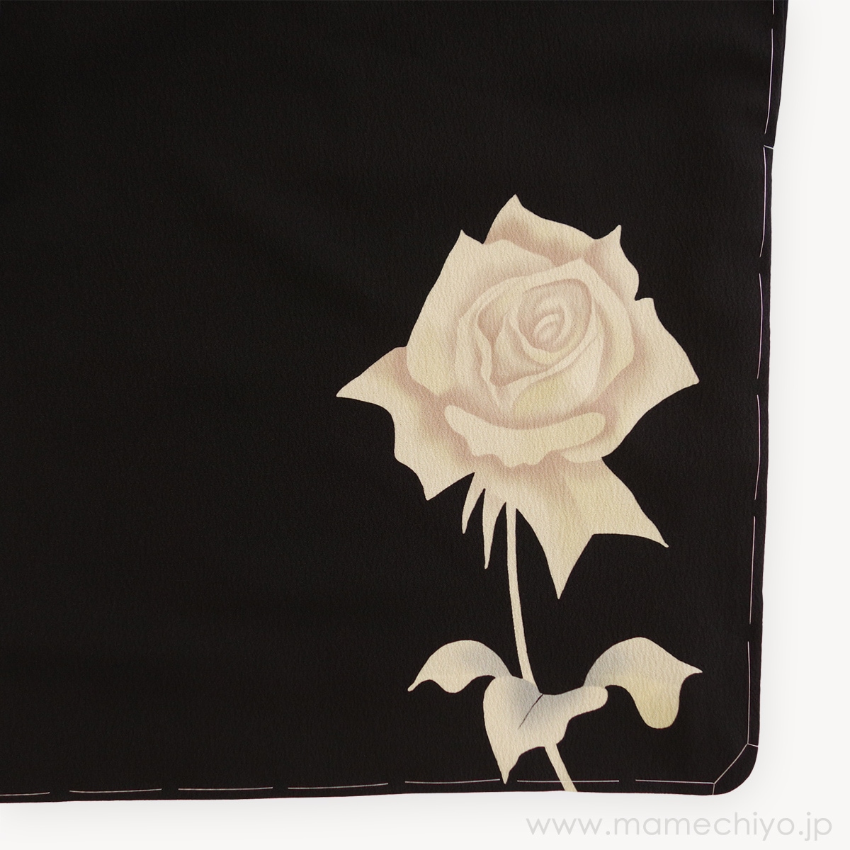 訪問着 パルファムローズ