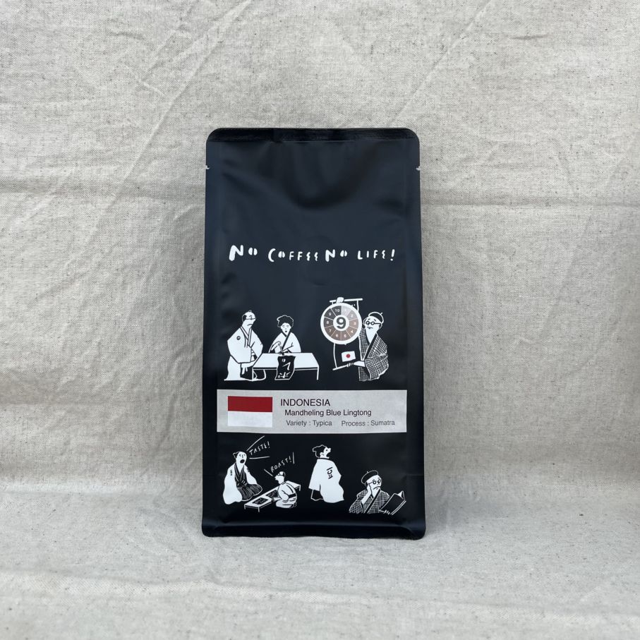 Indonesia Mandheling Blue Lingtong　【深煎り】150g