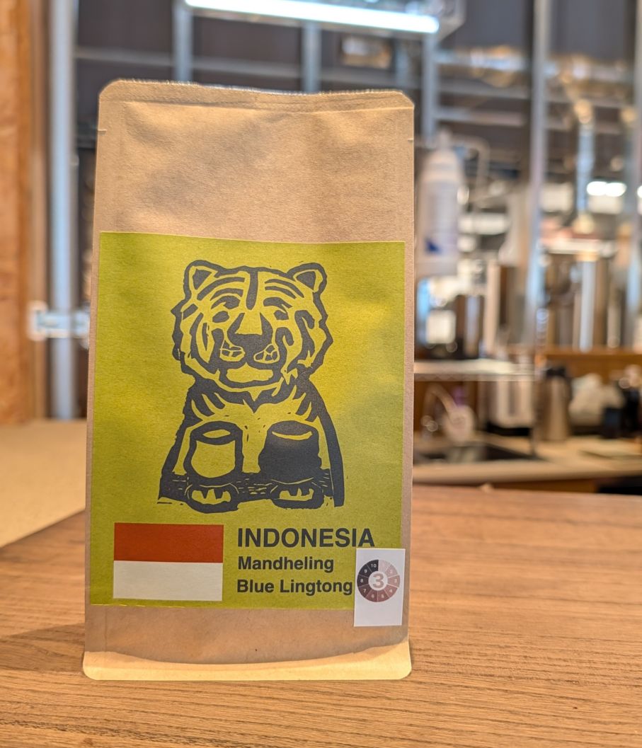 Indonesia Mandheling Blue Lingtong　【浅煎り】150g