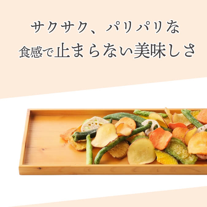 たっぷり美容チップス ~徳用野菜果物チップス 箱入り~