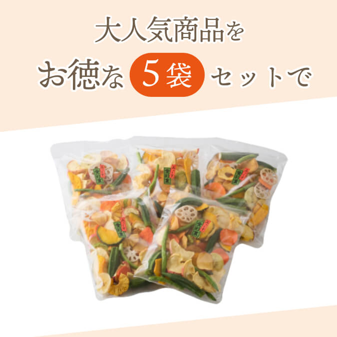 たっぷり美容チップス ~徳用野菜果物チップス 箱入り~