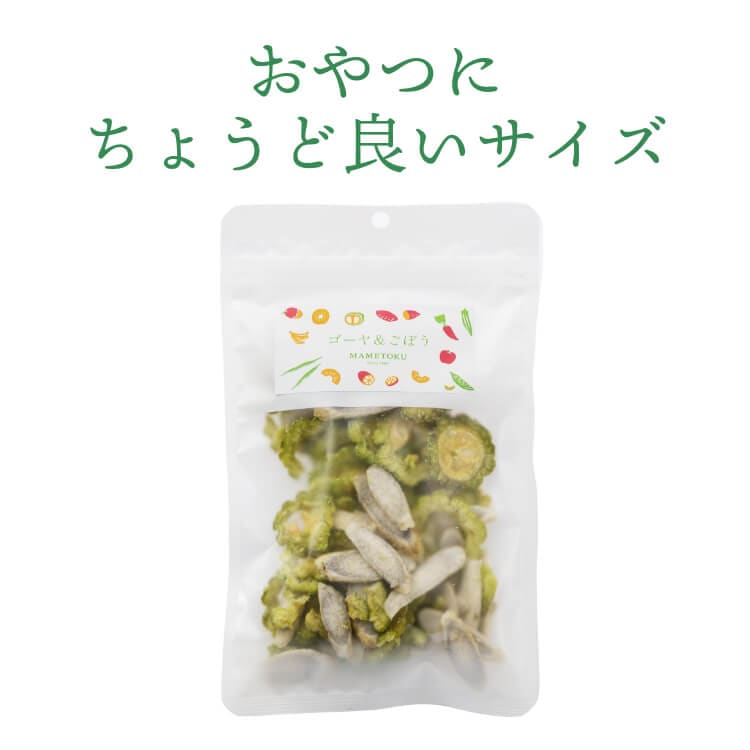食物繊維たっぷり夏のコンビ ~ゴーヤ＆ごぼう~