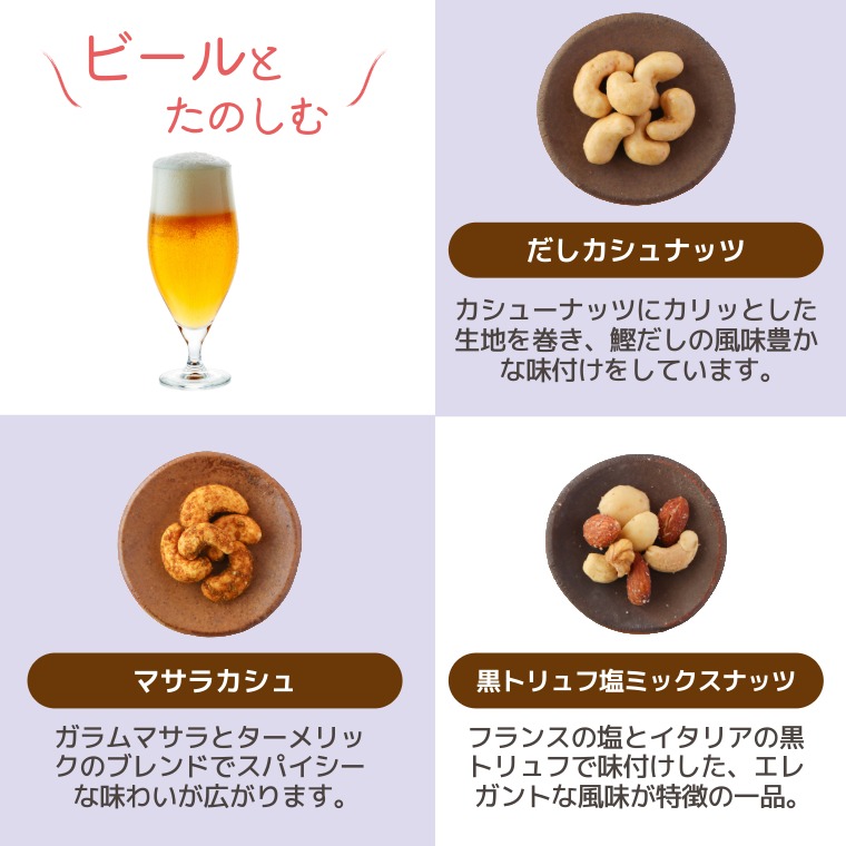 お酒の時間を彩る ~おつまみBOX~