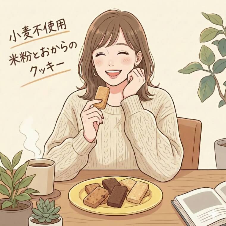 生おからと米粉の健康おやつ ~倉敷おからクッキー米粉プレミアム3種~