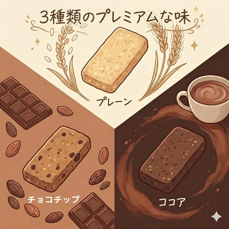 生おからと米粉の健康おやつ ~倉敷おからクッキー米粉プレミアム3種~