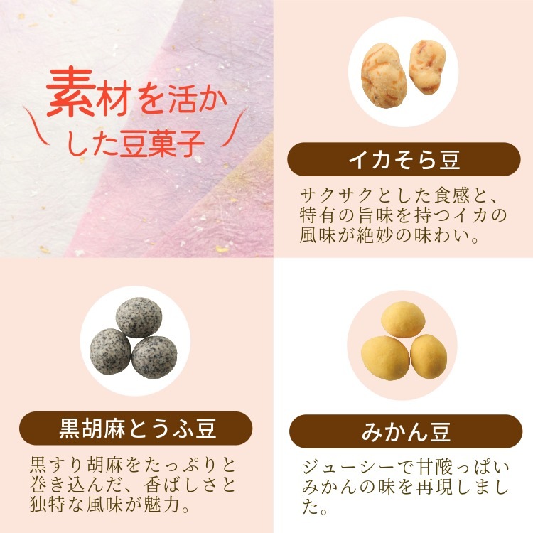 風呂敷包みの贈り物 ~福まめだより~