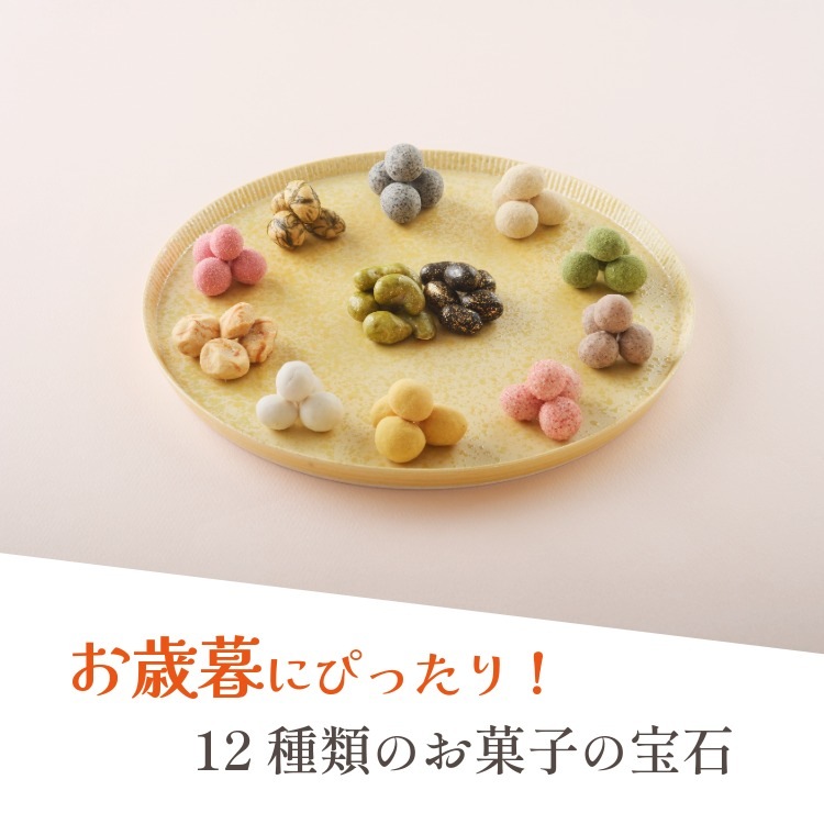 風呂敷包みの贈り物 ~福まめだより~