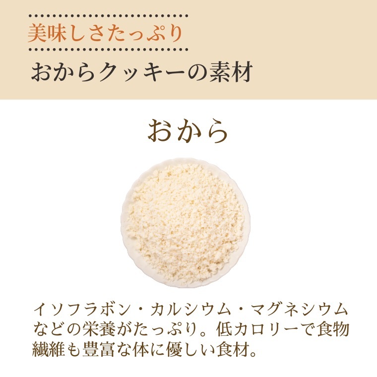 「北海道産バター」たっぷり ~倉敷おからクッキー バターピスタチオ＆カシューナッツ~