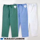 男子パンツ スクラブ パンツ ナガイレーベン MF-8303 白衣 ズボン 手術