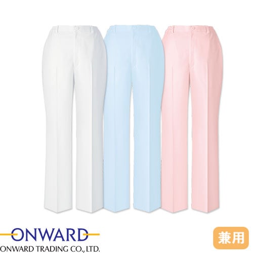 スクラブ パンツ オンワード ONWARD ラフィーリア PO -2016 ～ -2018 白衣 ズボン 白パンツ 白ズボン ユニセックス 男女兼用 医療用 人気 制服 ユニフォーム 医師 看護師 病院 おしゃれ かわいい 可愛い かっこいい