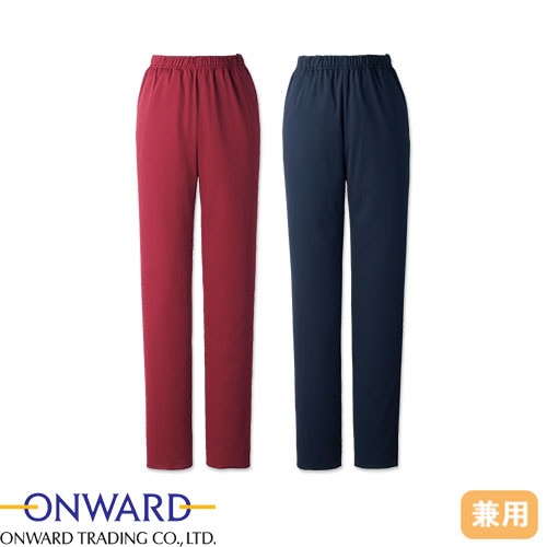 スクラブ パンツ オンワード ONWARD ラフィーリア PR-5016・5017 白衣 ズボン ユニセックス 男女兼用 医療用 人気 制服 ユニフォーム 医師 看護師 歯科医 病院 テーパード おしゃれ かわいい 可愛い かっこいい