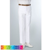 メンズ スラックス パンツ 430-90 医療 白衣 ズボン KAZEN カゼン 男性