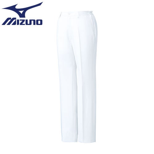 パンツ MZ-0177 白衣 ズボン ミズノ MIZUNO レディース 女性用 白パンツ 白ズボン 医療 介護 人気 制服 ユニフォーム 医師 医者 看護師 ストレッチ 伸びる ポケット 病院 おしゃれ かわいい 可愛い 動きやすい おすすめ