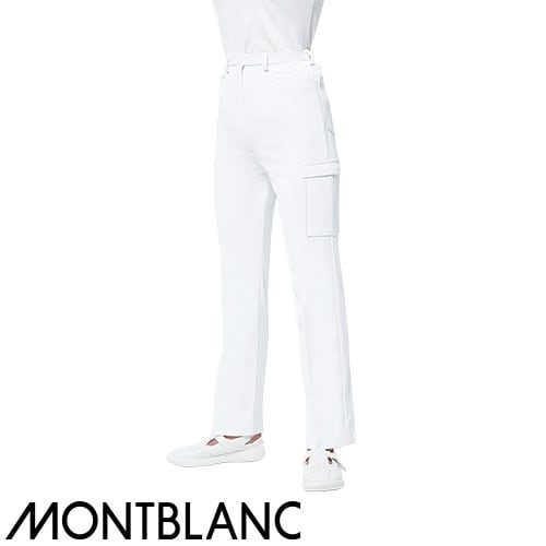 パンツ カーゴパンツ 73-1311 住商モンブラン 白衣 ズボン スクラブ レディース 女性用 医療 制服 ユニフォーム 医者 医師 看護師 ナース 楽 快適 吸汗 速乾 病院 歯科 歯科衛生士 おしゃれ かわいい 可愛い