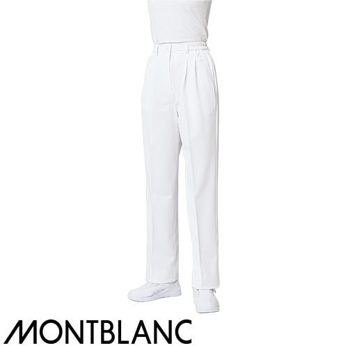 パンツ ナースパンツ 73-941 白衣 ズボン 住商モンブラン スクラブ レディース 女性用 医療 制服 ユニフォーム 医者 医師 看護師 ナース ストレッチ 伸縮性 快適 ストレート 病院 おしゃれ かわいい