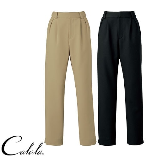 パンツ CL-0274 Calala キャララ 白衣 ズボン ナースウェア ユニフォーム レディース 女性用 看護師 ナース服 制服 スリム 楽 歯科衛生士 病院 クリニック サロン エステ おしゃれ かわいい 可愛い