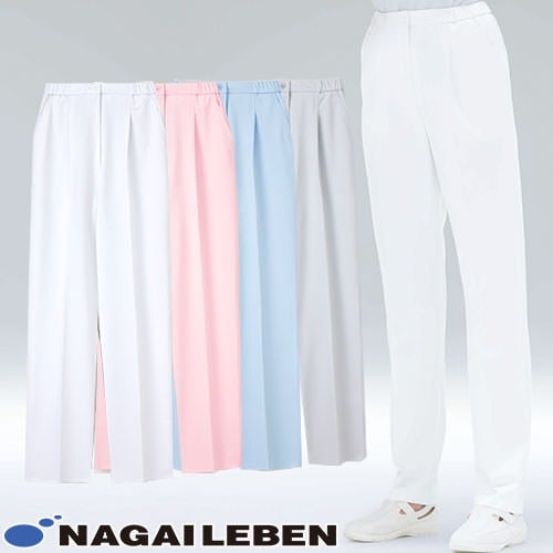 パンツ CA-1723 白衣 ズボン ナガイレーベン レディース 女性用 白パンツ 白ズボン 医療 介護 人気 制服 ユニフォーム 医師 医者 看護師 ゆったり 楽 形態安定 病院 歯科 おしゃれ かわいい 可愛い 動きやすい おすすめ